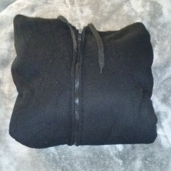 MAXXSEL MENS MED BLACK FLEECE HOODIE - Picture 7 of 7